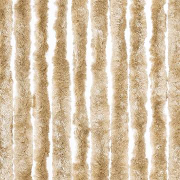 Insect Curtain Beige 56x200 cm Chenille - Hipomarket