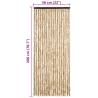 Insect Curtain Beige 56x200 cm Chenille - Hipomarket