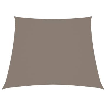 Sunshade Sail Oxford Fabric Trapezium 24x3 m - Taupe