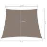 Sunshade Sail Oxford Fabric Trapezium 24x3 m - Taupe