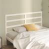 Bed Headboard White 156x4x100 cm Solid Wood Pine Colour white Size 156 x 100 cm Quantity in Package 1 