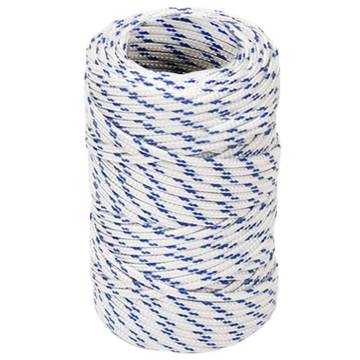 Boat Rope White 2mm 100m Polypropylene - Durable & Versatile