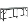 Light Grey Dining Bench 124x32x45 cm - Stylish & Durable