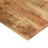 Table Top Solid Mango Wood 120x60 cm - Rustic Charm