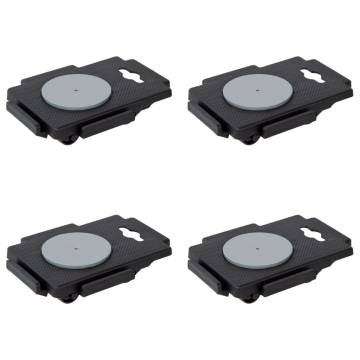 Moving Dollies with 8 Wheels - 4 pcs for 150 kg Capacity