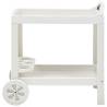 Durable White Beverage Cart - 69x53x72 cm | Hipomarket