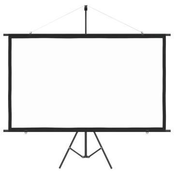 Projection Screen with Tripod 90" 16:9 - Durable & Adjustable