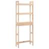 Elegant Solid Pine Toilet Rack - Space Saving & Stylish Design