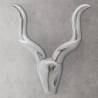 Stunning Wall Mounted Aluminium Gazelle’s Head Decoration - 50 cm