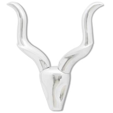 Stunning Wall Mounted Aluminium Gazelle’s Head Decoration - 50 cm