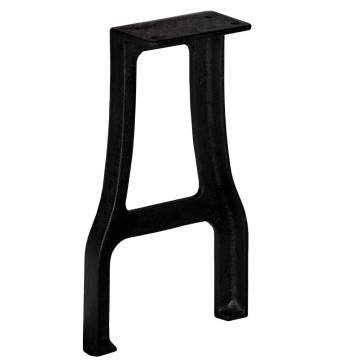 A-Frame Cast Iron Bench Legs - 2 pcs | Industrial Style