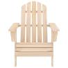 Garden Adirondack Chair - Solid Fir Wood Comfort