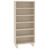 CD Cabinet HAMAR - Solid Pine, Honey Brown | HipoMarket UK