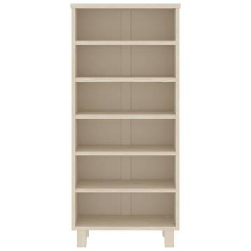 CD Cabinet HAMAR - Solid Pine, Honey Brown | HipoMarket UK