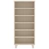 CD Cabinet HAMAR - Solid Pine, Honey Brown | HipoMarket UK