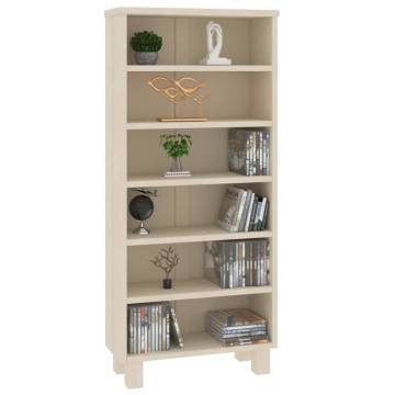 CD Cabinet HAMAR - Solid Pine, Honey Brown | HipoMarket UK