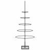 Metal Christmas Tree for Decoration - Black 90 cm | HipoMarket