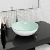 Basin Tempered Glass 35x12 cm White Colour white Size 35 x 12 cm 