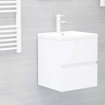 Sink Cabinet White 41x38.5x45 cm - Stylish Storage Solution