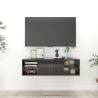 Wall Shelf High Gloss Black 102x30x29 cm Engineered Wood Colour high gloss black Quantity in Package 1 Number of Pieces 