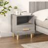 Bedside Cabinet Grey Sonoma 40x35x47 cm Colour grey sonoma Quantity in Package 1 