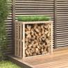 Outdoor Log Holder 108x52x106 cm Solid Wood Pine Colour natural Size 108 x 52 x 106 cm 