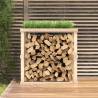 Outdoor Log Holder 108x52x106 cm Solid Pine - Rustic Storage