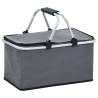 Foldable Cool Bag Grey 46x27x23 cm - Durable & Lightweight