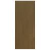 Honey Brown Book Cabinet Room Divider - 100x30x71.5 cm