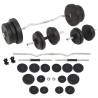 Barbell and Dumbbell Set 60 kg Weight 60 kg Number of 1 