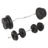 Barbell and Dumbbell Set 60 kg - Versatile Home Gym Weights