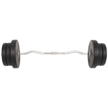 Barbell and Dumbbell Set 60 kg - Versatile Home Gym Weights