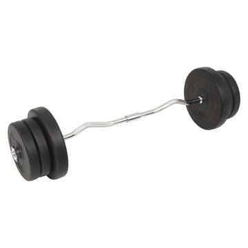 Barbell and Dumbbell Set 60 kg - Versatile Home Gym Weights