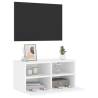 TV Wall Cabinet White - Space-Saving Solution | HipoMarket