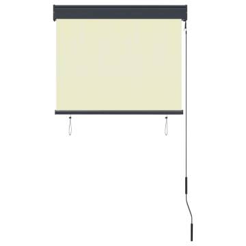 Outdoor Roller Blind 80x250 cm Cream - Stylish & Functional Shade