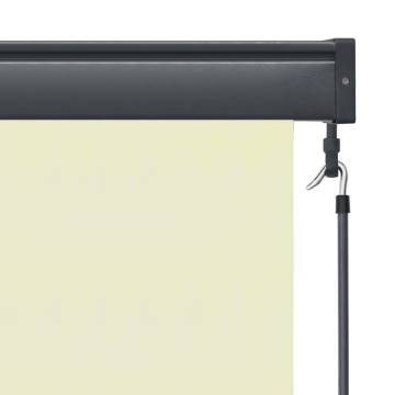 Outdoor Roller Blind 80x250 cm Cream - Stylish & Functional Shade