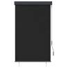 Outdoor Roller Blind 100x250 cm - Anthracite Shade for Patios