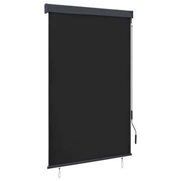 Outdoor Roller Blind 120x250 cm Anthracite - HipoMarket