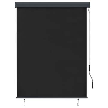 Outdoor Roller Blind 120x250 cm Anthracite - HipoMarket