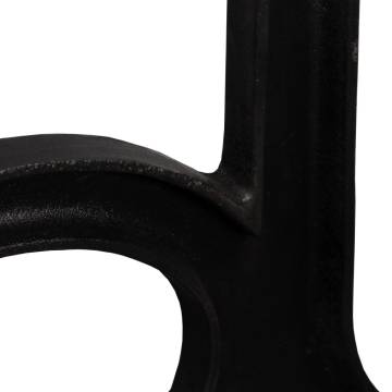 Industrial Cast Iron Dining Table Legs with Arched Base - 2 pcs