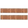 Border Rolls 2 pcs 120 cm Impregnated Pinewood Colour brown Quantity in Package 2 