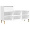 Elegant White Shoe Cabinet - 102x36x60 cm | HipoMarket