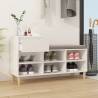 Elegant White Shoe Cabinet - 102x36x60 cm | HipoMarket