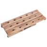 Rustic 15-Bottle Wine Rack - Solid Reclaimed Wood