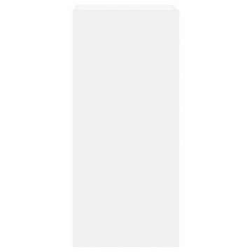 White TV Wall Cabinet - 40.5x30x90 cm | HipoMarket UK