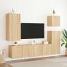 TV Wall Cabinet Sonoma Oak - Stylish & Space-Saving Design