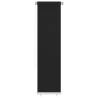 Outdoor Roller Blind 60x230 cm Black HDPE Colour black Size 60 x 230 cm 