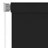 Outdoor Roller Blind 60x230 cm Black HDPE | Buy Online