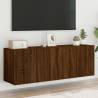 TV Cabinets Wall-mounted 2 pcs Brown Oak 60x30x41 cm Colour brown oak Quantity in Package 2 Width 60 cm 