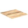 Solid Mango Wood Table Top 70x70 cm | Durable & Rustic Design